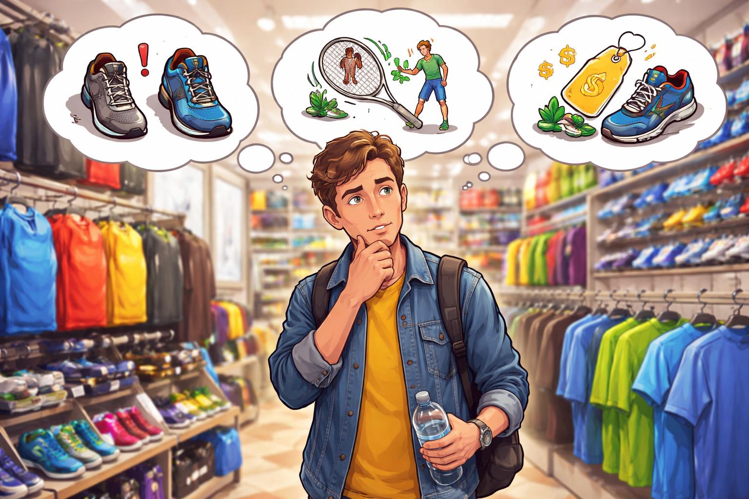 Športové vybavenie a zdravie: ilustrovaná prevencia chýb pri nákupe doplnená tipmi