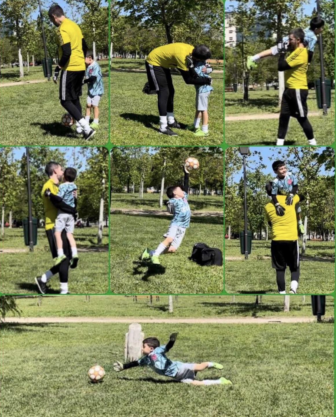 Osemročný Adrián dobýva sociálne siete vášňou pre futbal a brankársky post – aj vďaka produktom z Temu 4 Tréning brankára s dieťaťom v parku, zábavné a vzdelávacie momenty.